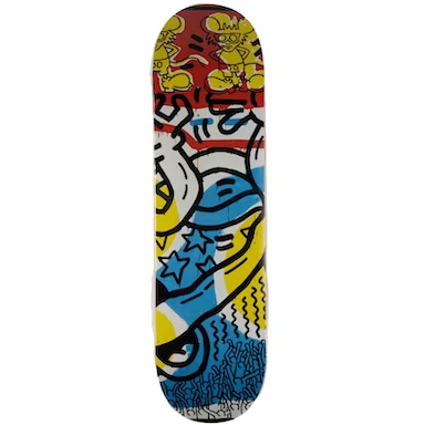 Diamond Supply Co. Disney Mickey Mouse x Keith Haring Hands By Mickey Skateboard