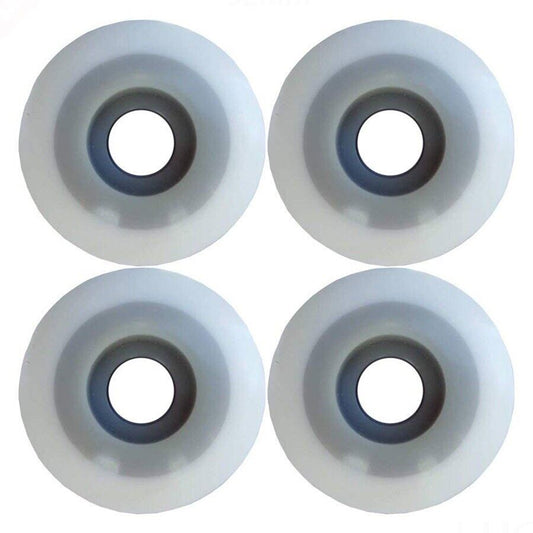 Blank Core Skateboard Wheels White / Grey