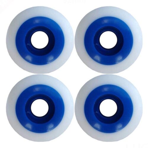 Blank Core Skateboard Wheels White / Blue