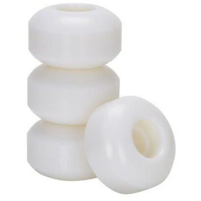 Blank Skateboard Wheels White