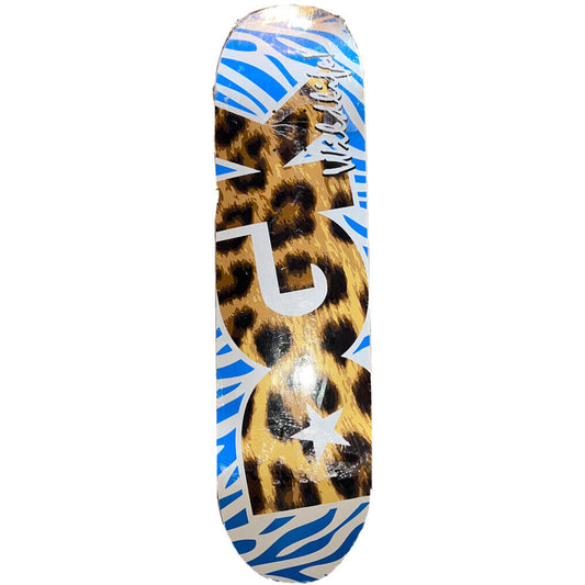 DGK Wildlife SKATE DECK-8.25 Aqua White