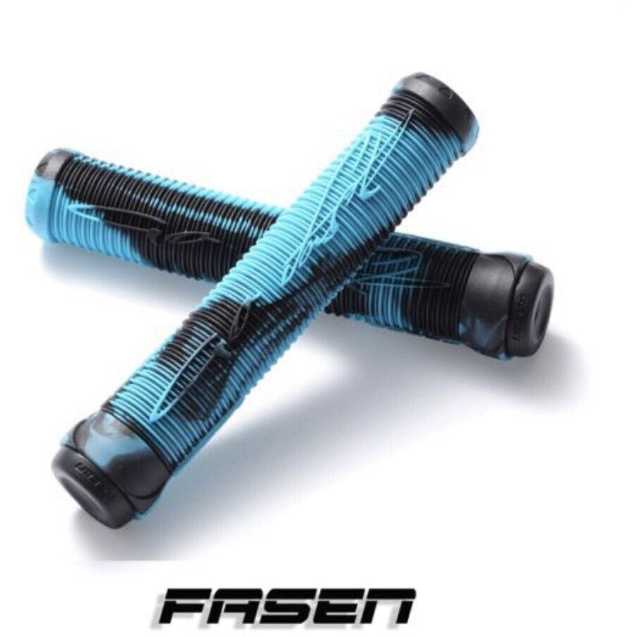 Fasen Fast Hand Grips - Black/Blue (Pair)