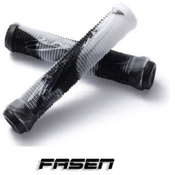 Fasen Fast Hand Grips - Black/White (Pair)
