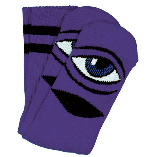 Toy Machine Socks Sect Eye Purple One Size Fits All