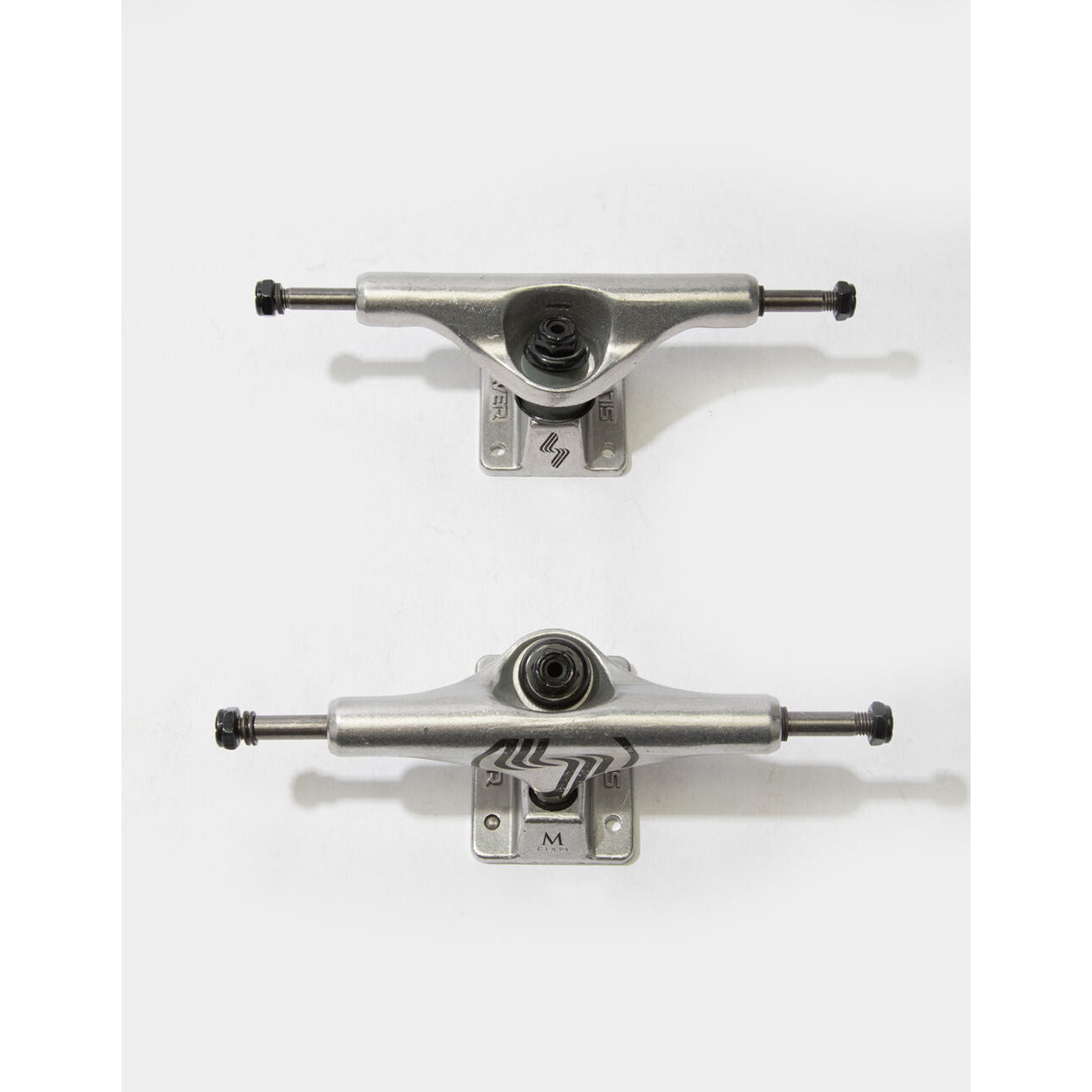 Silver M-Class Hollow Skate Trucks 8.25'