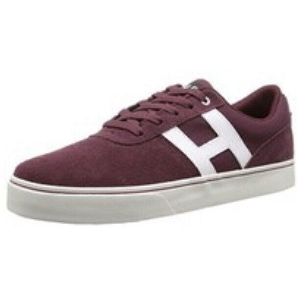 HUF Skate Shoes Mens Suede Burgundy Size 10