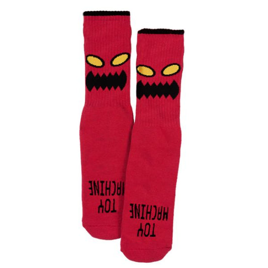Toy Machine Socks Monster Red YOUTH