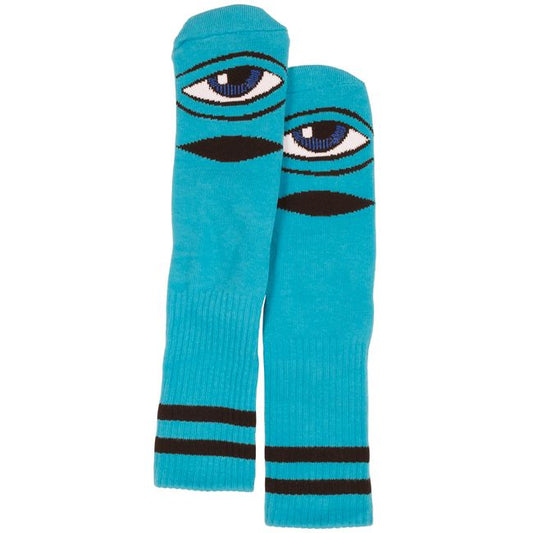 Toy Machine Socks Sect Eye Blue One Size Fits All